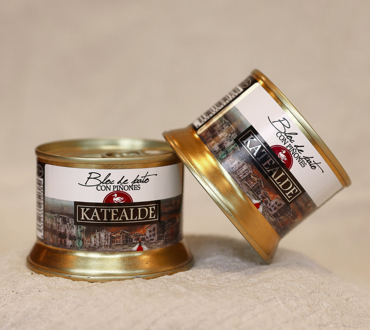 Bloc de Foie Gras med pinjekerner