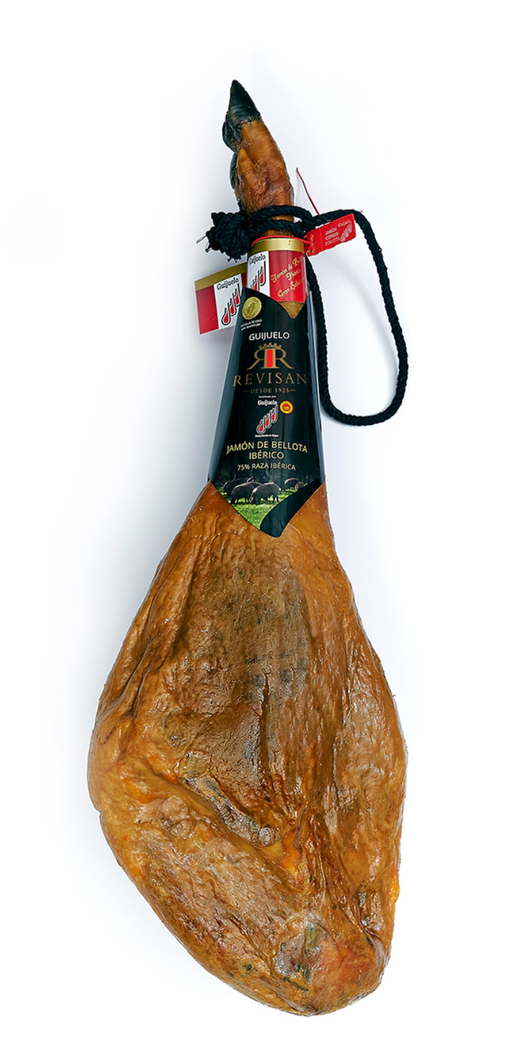 75% Iberico Bellota hel skinke – delikatesse produkt