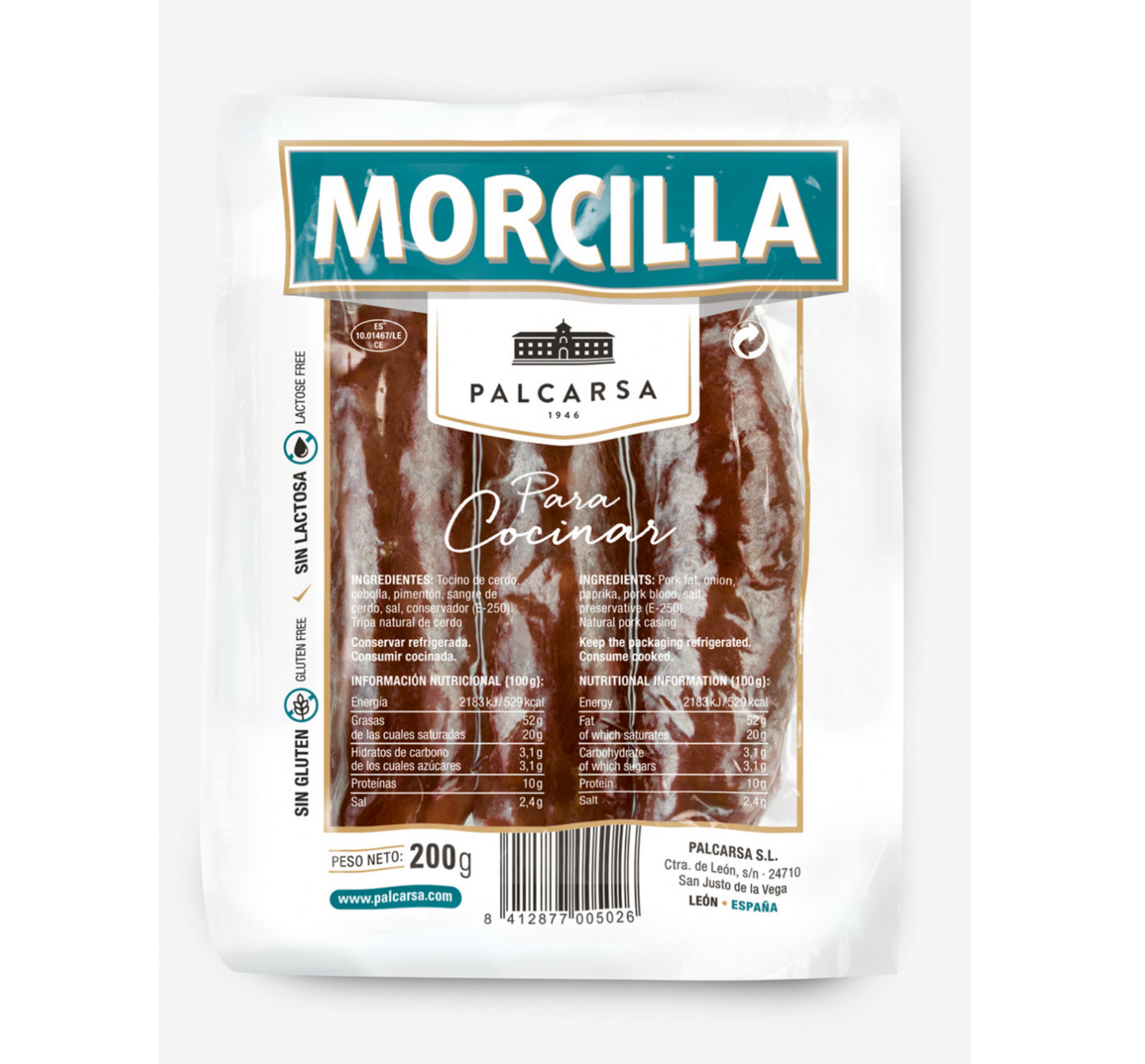 Mini Morcilla 1 kg – Spansk blodpølse til madlavning | All Good Stuff