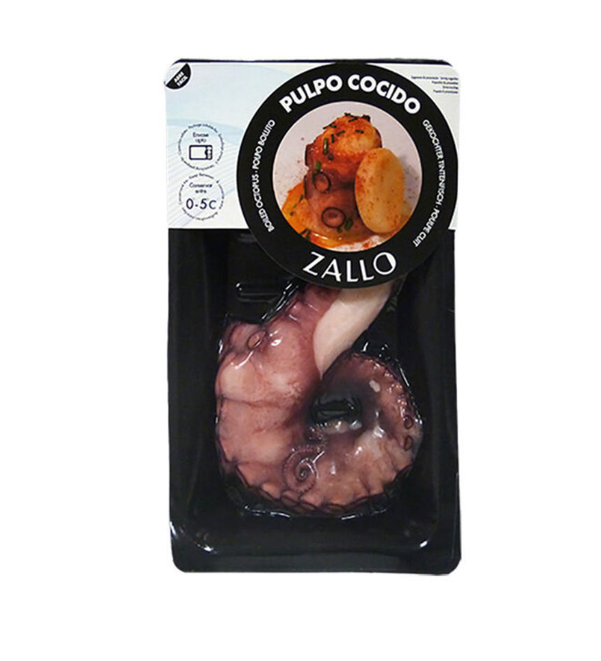 Pulpo 150g – Mør og smagfuld blæksprutte 1 arm