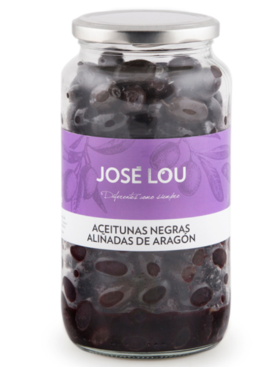 Lækre sorte oliven 500 g. – Smagsfulde og marinerede