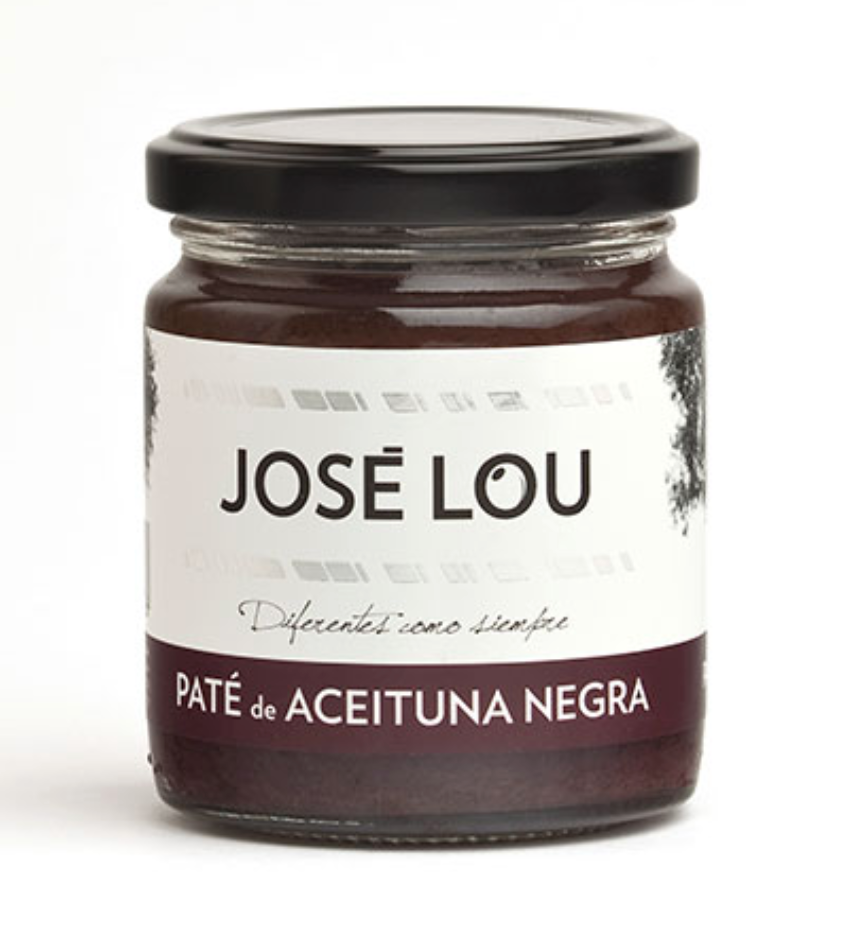 Sort olivenpaté – Empeltre på 210 g.