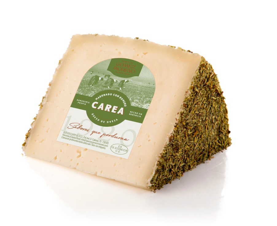 Carea fåreost med rosmarin lavet med rå fåremælk