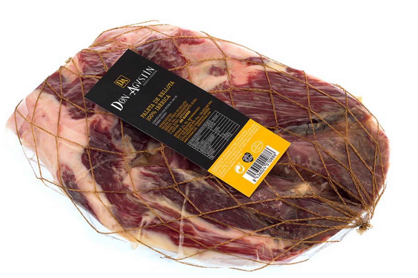 100% Bellota Ibérico Skulderskinke udbenet/afpudset