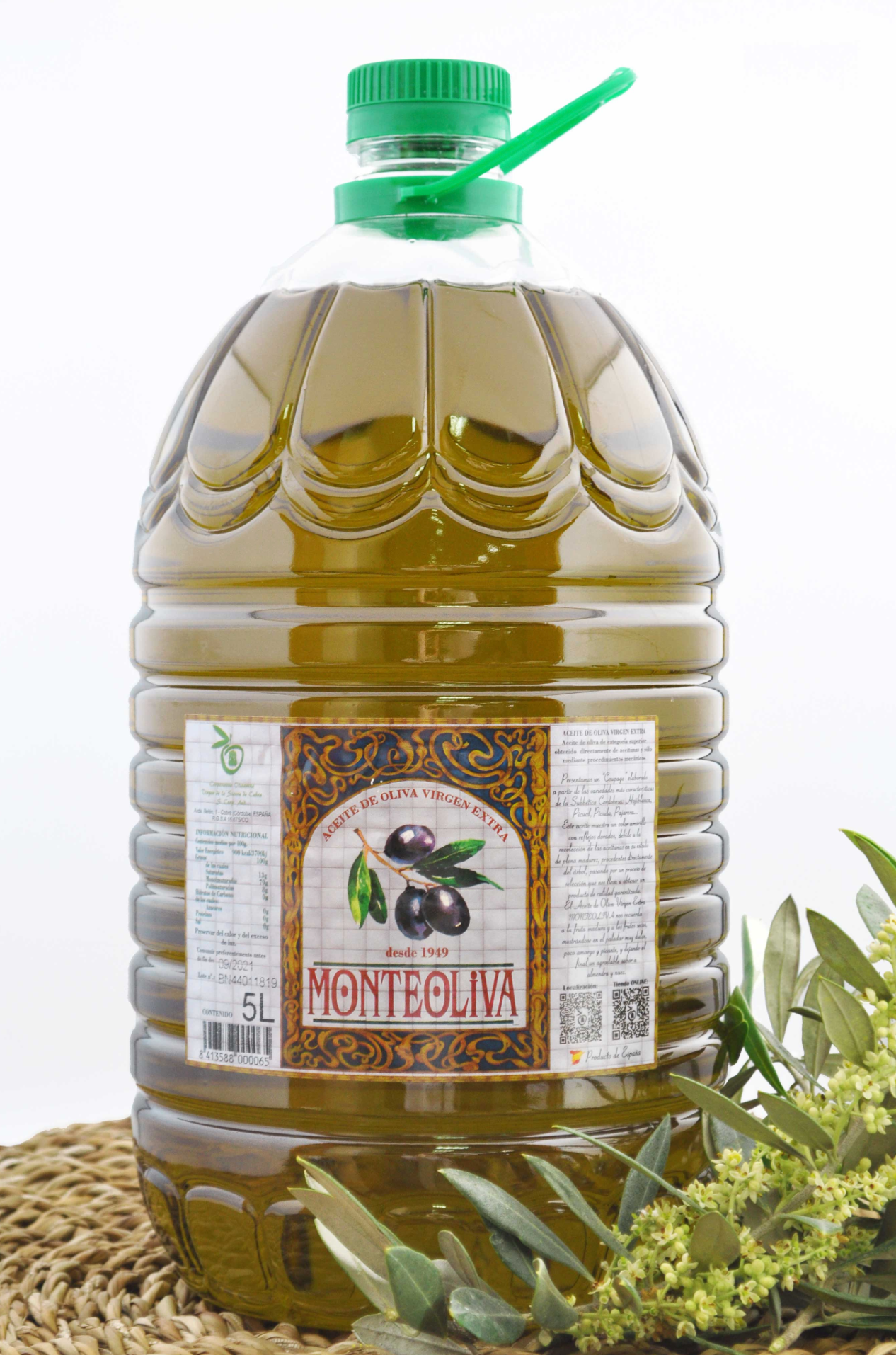 Ekstra Jomfru Olivenolie  5 L– Mild og Velafbalanceret | All Good Stuff