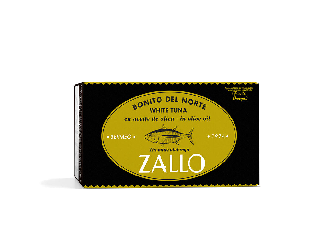 Ventresca de Bonito del Norte PREMIUM – Håndskåret hvid tun i olivenolie 112g