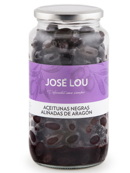 Lækre sorte oliven 500 g. – Smagsfulde og marinerede