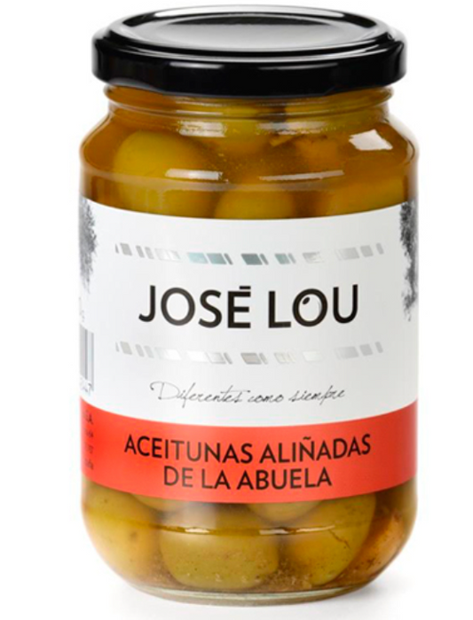 Aceituna Aliñada de la Abuela – Smagfulde marinerede oliven 200 g.