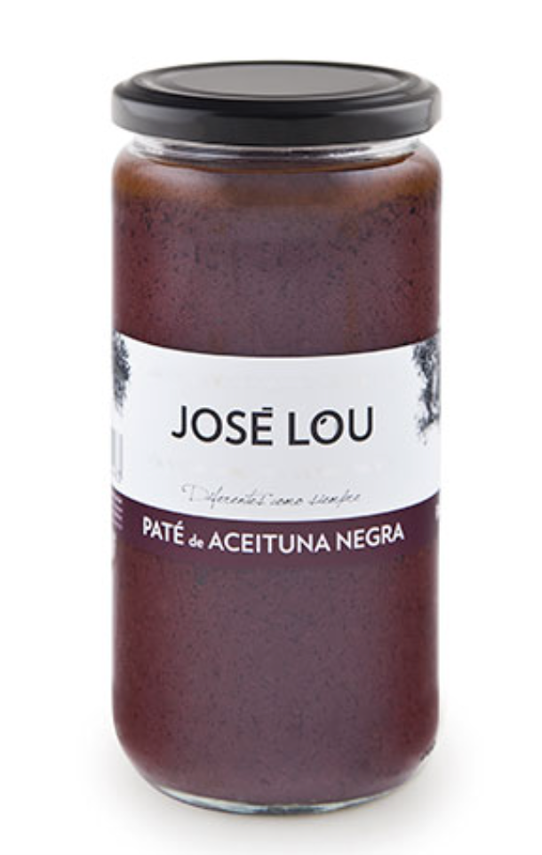 Sort olivenpasta – Empeltre 640g | Intens smag