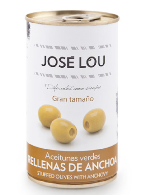 Manzanilla Oliven med Ansjosfyld – 150g | All Good Stuff