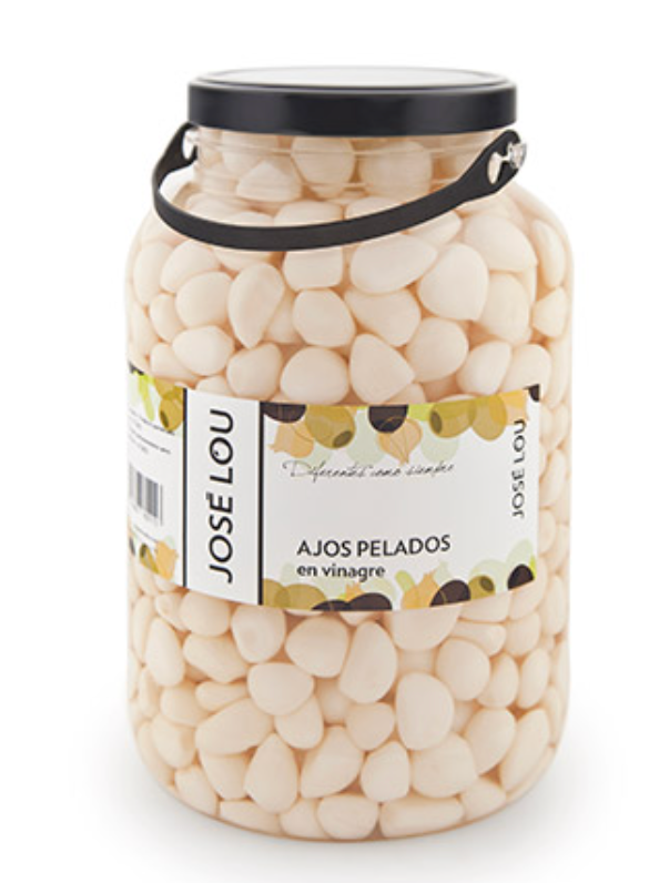 Skrællet hvidløg i eddike – Klar til brug | All Good Stuff