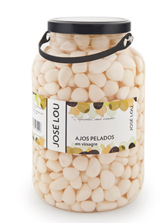 Skrællet hvidløg i eddike – Klar til brug | All Good Stuff