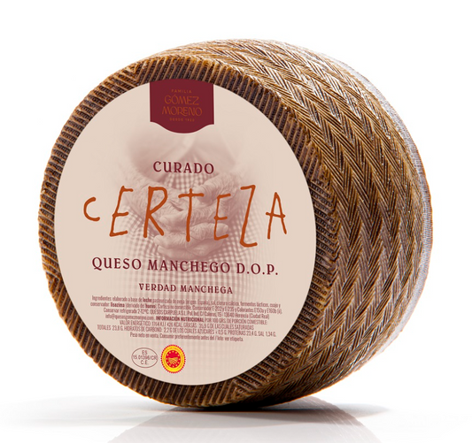 Køb ægte Manchego Curado 6 måneders – Lagret spansk fåreost