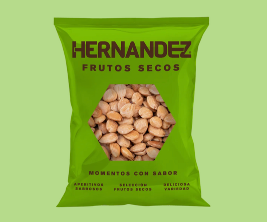 Ristede og saltede Mandler 1 kg.