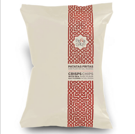 Chips med salt – Håndhøstet havsalt 120g.