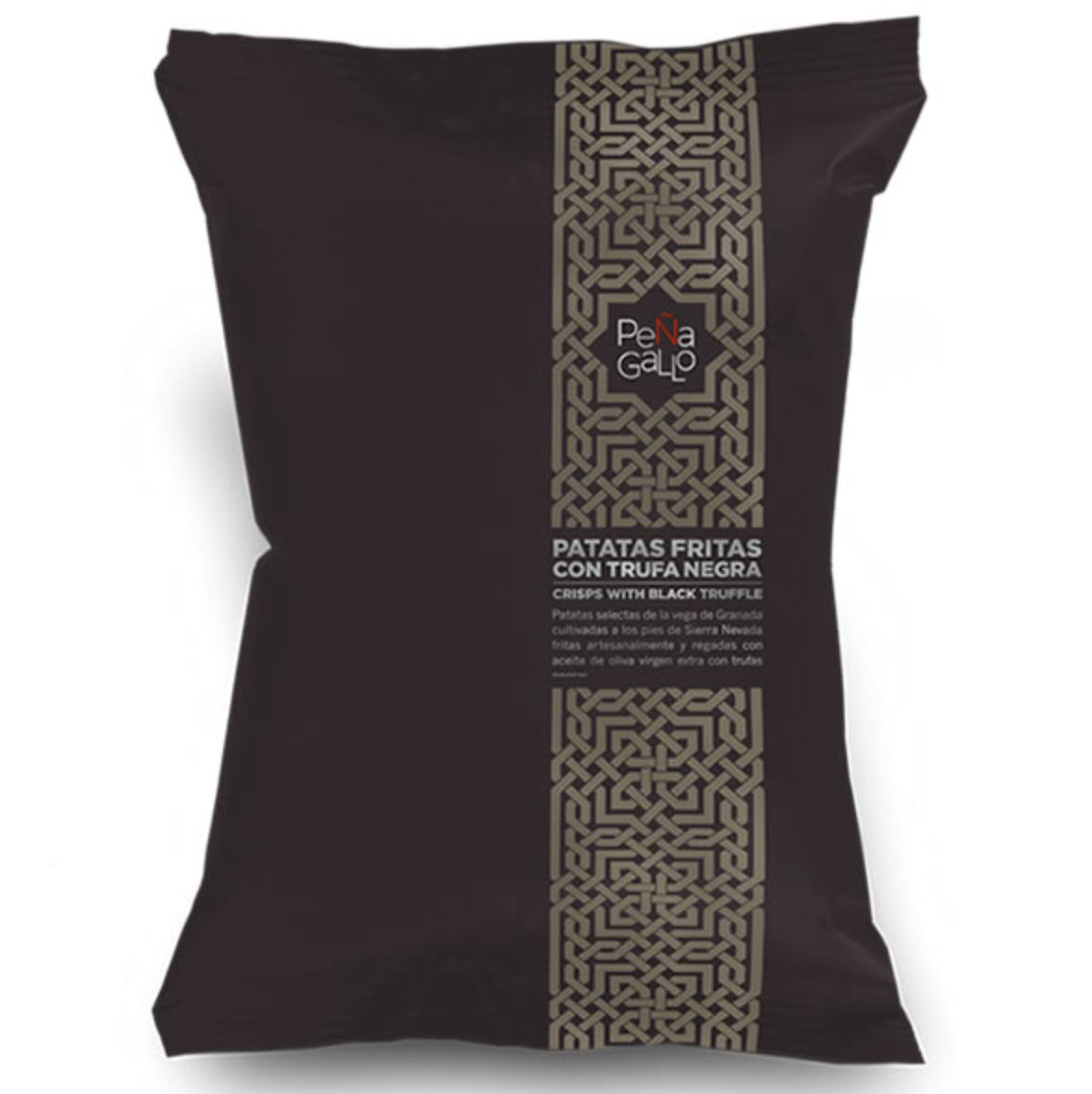 Trøffelchips med Sort Trøffel – Intens Smag 120 g.