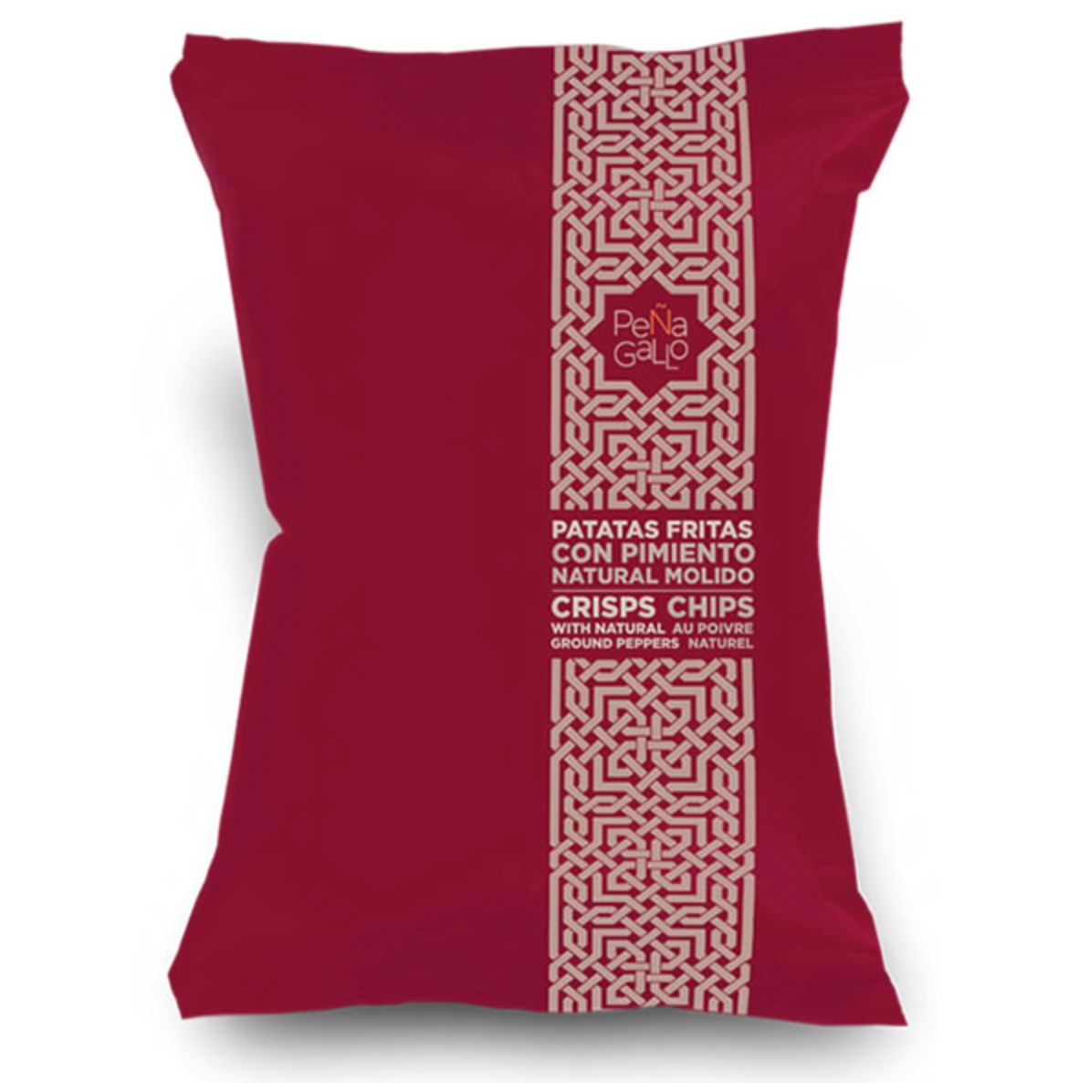 Pimiento Natural 120g– Paprika kartoffelchips