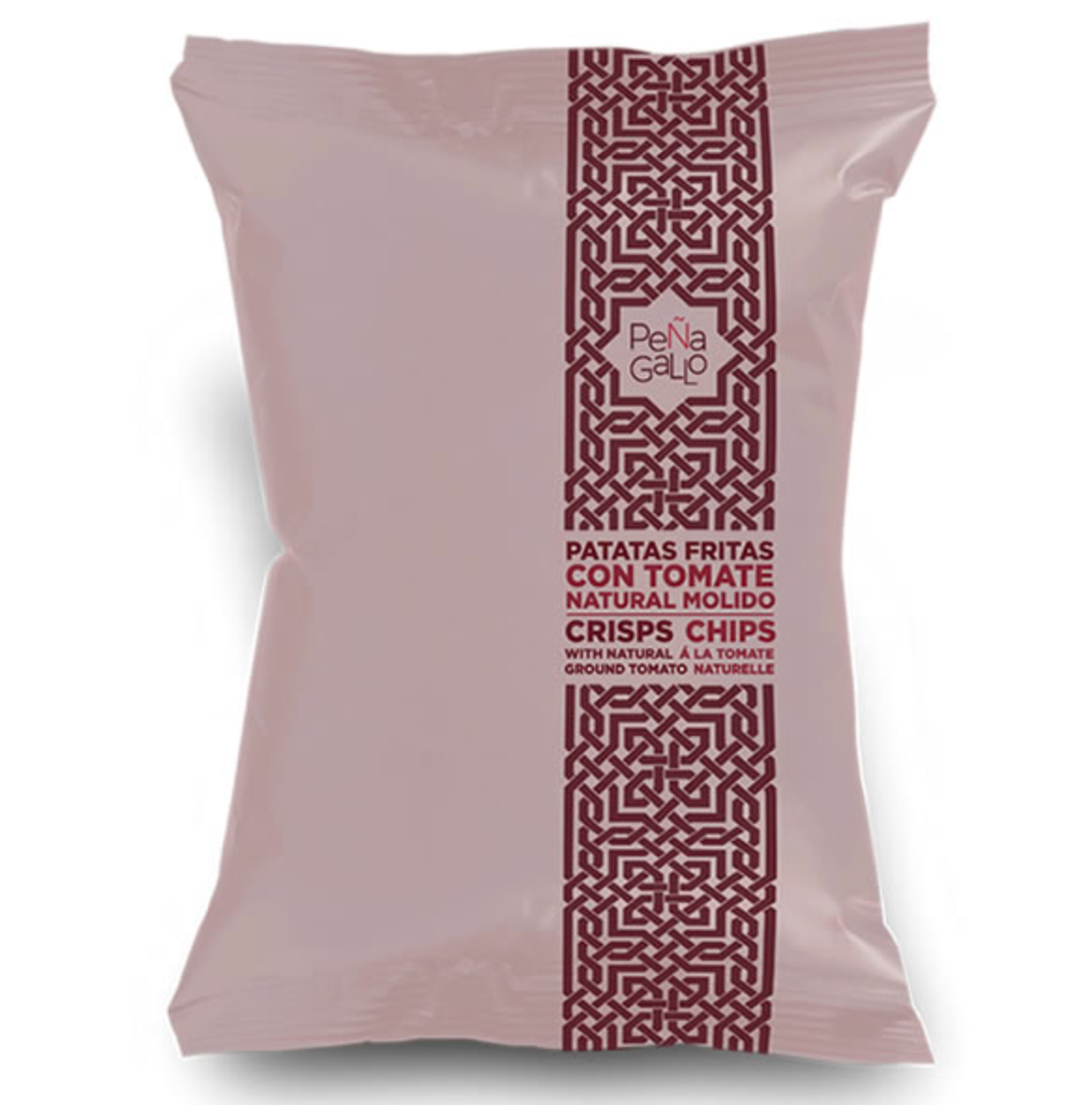 Kartoflerchips med kværnet tomat 120g
